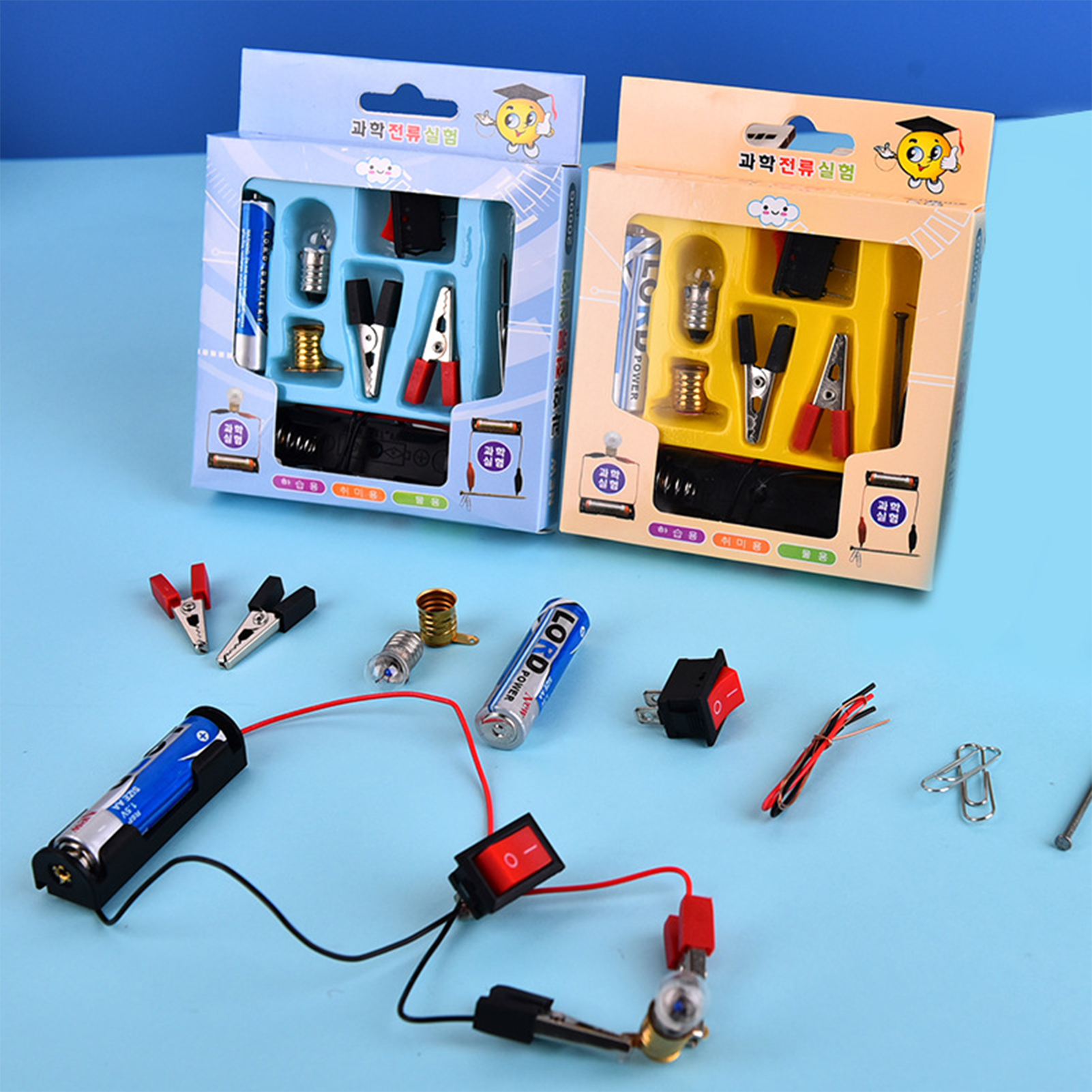 Physics Kit Puzzle Practical Ability DIY Physics Science Learning Kit for Kids