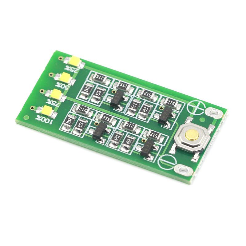 Mô-đun Đèn Chỉ Báo Dung Lượng Pin Lithium 3 S 11.1V 12V 12.6V Lipo Li-ion Cấp Nguồn Bảng Trưng Bày 3 Series 9-26V