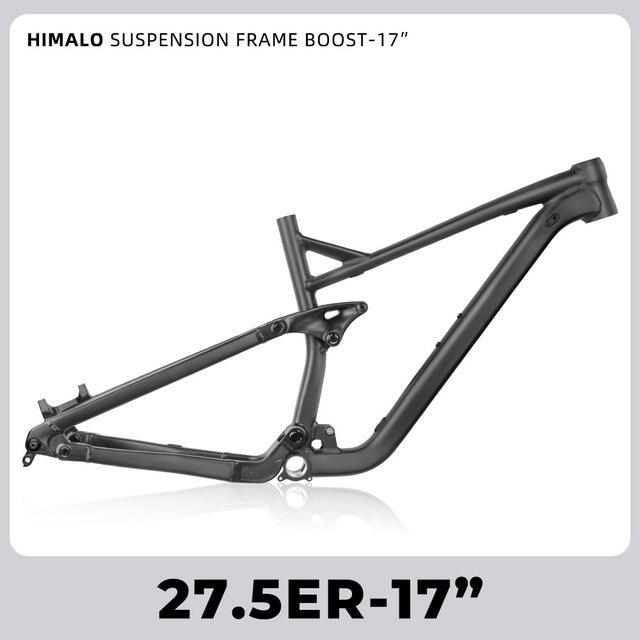 HIMALO Bicycle Frame Full Suspension Boost Frame Trail Enduro 148*12MM