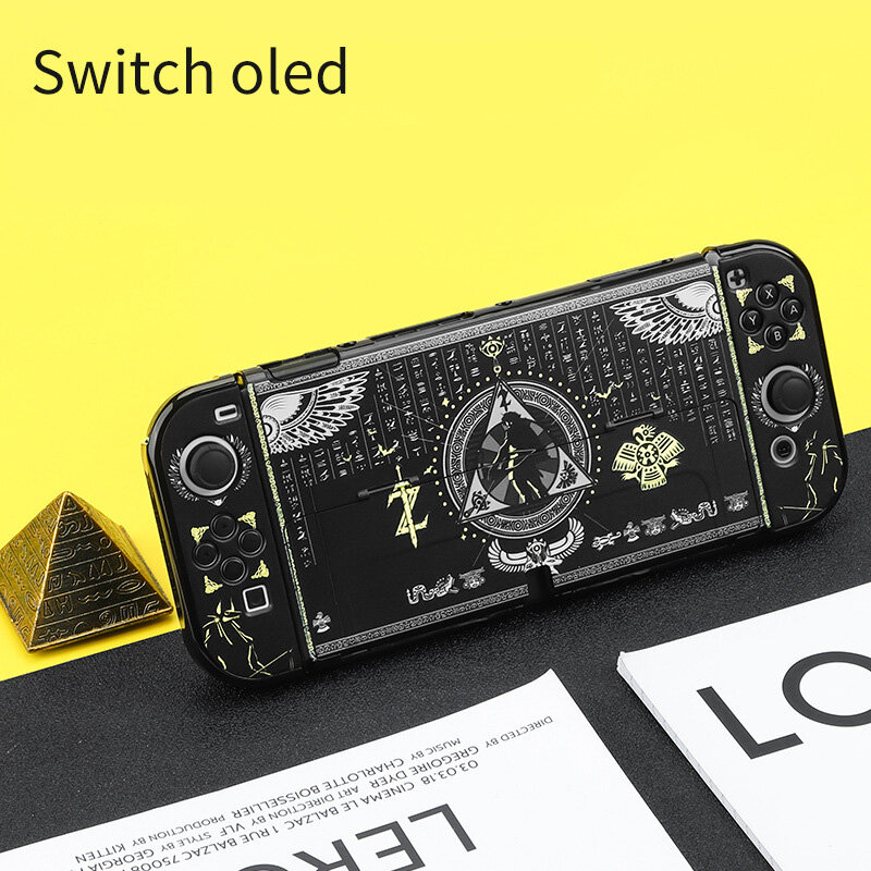 Vỏ Bảo Vệ Oled Công Tắc Chủ Đề Đồng Quê Huyền Bí Cho Nintendo Switch Vỏ Cứng Phụ Kiện NS