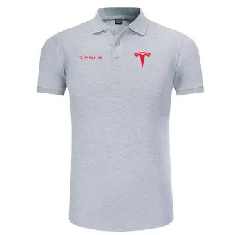 tesla polo shirt