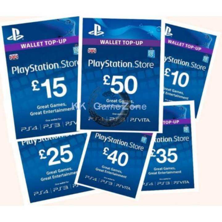 10 pound playstation card