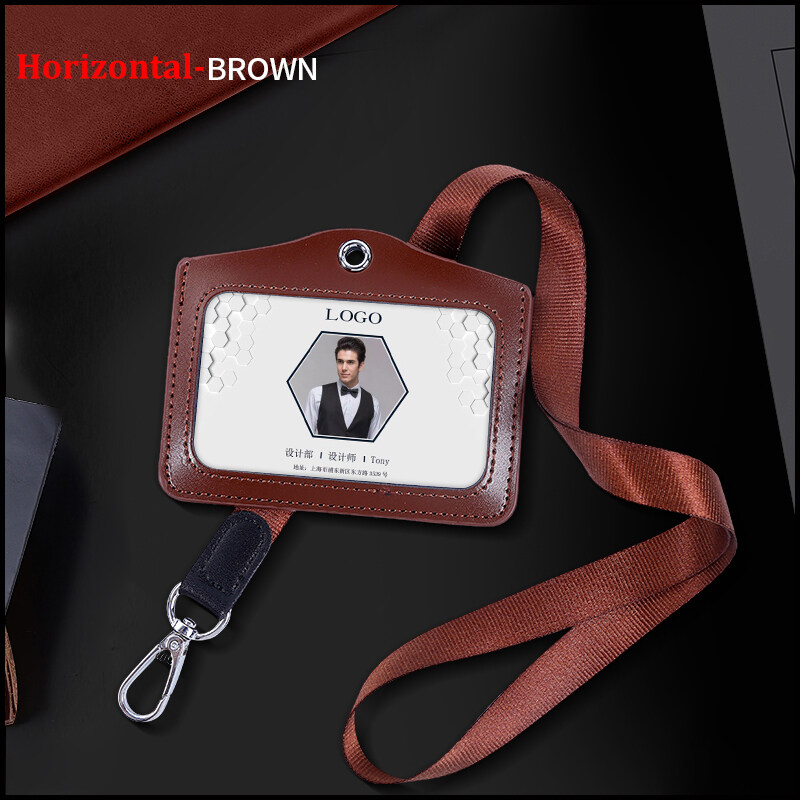 Hộp Đựng Thẻ ID Chất Lượng Cao 2021 Có Dây Nylon, Thẻ Truy Cập Công Việc Kinh Doanh Trang Trọng Văn Phòng Hộp Đựng Thẻ Tên Công Nhân Bao Da Đựng Thẻ ID Chính Hãng