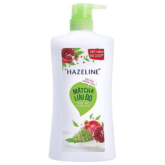 ?? sữa tắm hazeline matcha lựu đỏ - 900g