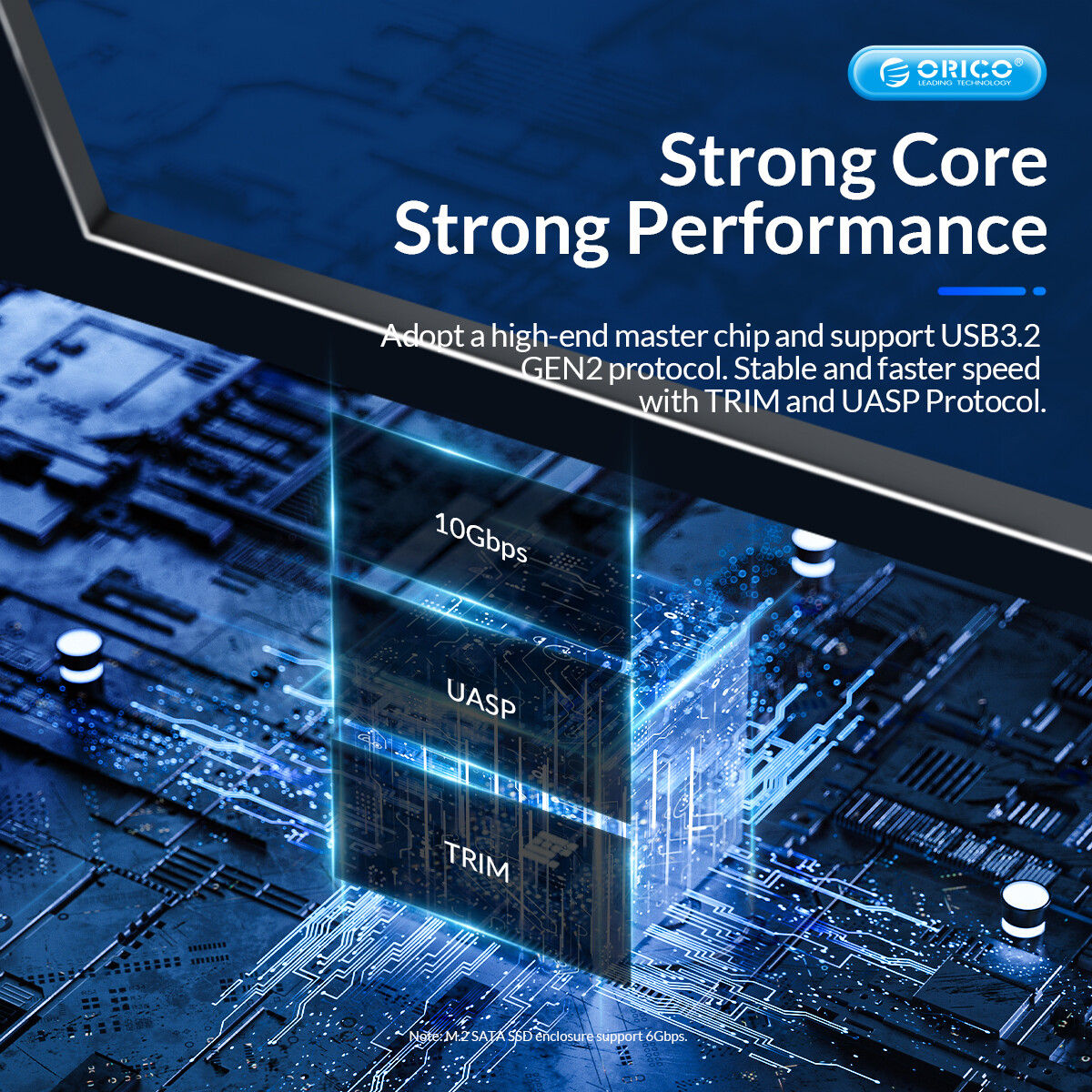 Vỏ Nhôm Vỏ Bọc ORICO NVME Và SATA M.2 Không Dụng Cụ, Giấc Ngủ Thông Minh 10 Phút, Ổ Cứng Thể Rắn PCI-E M-key 10Gbps USB C 3.2 Gen2 Type C Bộ Chuyển Đổi Gắn Ngoài Với Áo Làm Mát, vỏ SSD Với Cáp USB C Sang USB A/USB C 2 Trong 1 Hỗ Trợ UASP Trim