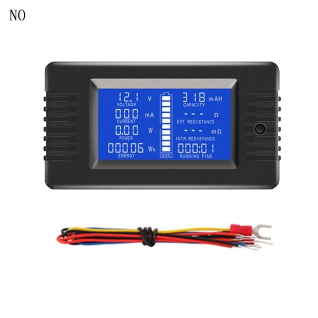 VAT1100 DC 100V 100A LCD Voltmeter/Ammeter/Power Meter/Capacity Coulomb Counter 