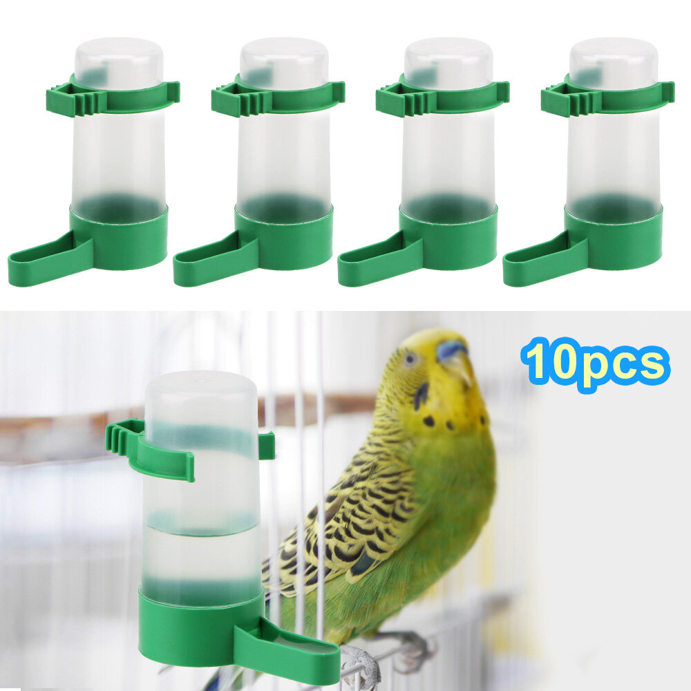 【Dream】 Waterer with Clip Waterers for Birds Bird Feeders Bird Water Drinker Feeder Pet Bird