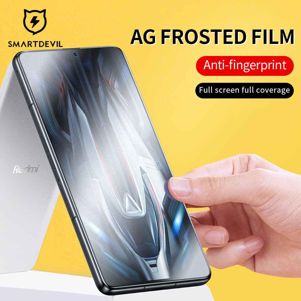 Smartdevil matte screen protector for poco f5 pro poco f6 pro xiaomi 13t pro xiaomi 14 pro mi 14 ultra redmi k70 pro k70 ultra k60 pro redmi k60 k60 ultra full coverage tempered glass film anti-fingerprint