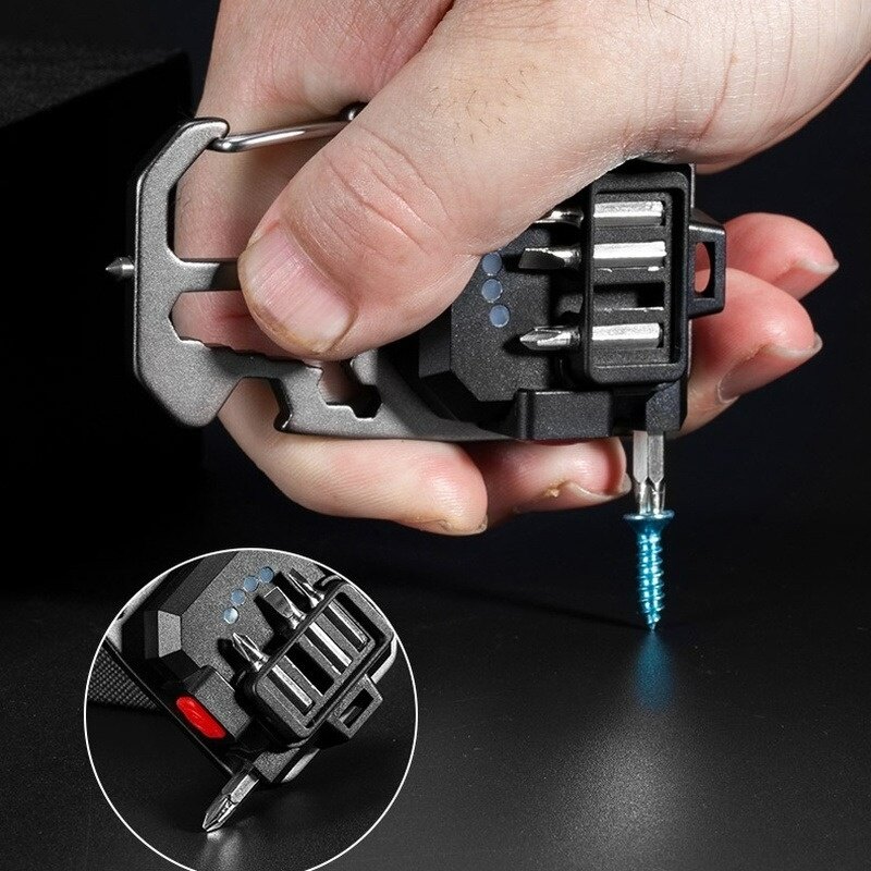 Portable Mini Multifunctional COB Keychain Light /USB Rechargeable Floodlight /Outdoor Work Camping Light