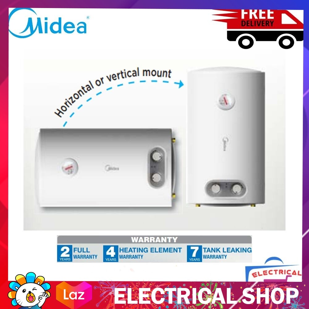 Midea MSH30VH Water Heater Storage Tank 30L MSH-30VH | Lazada