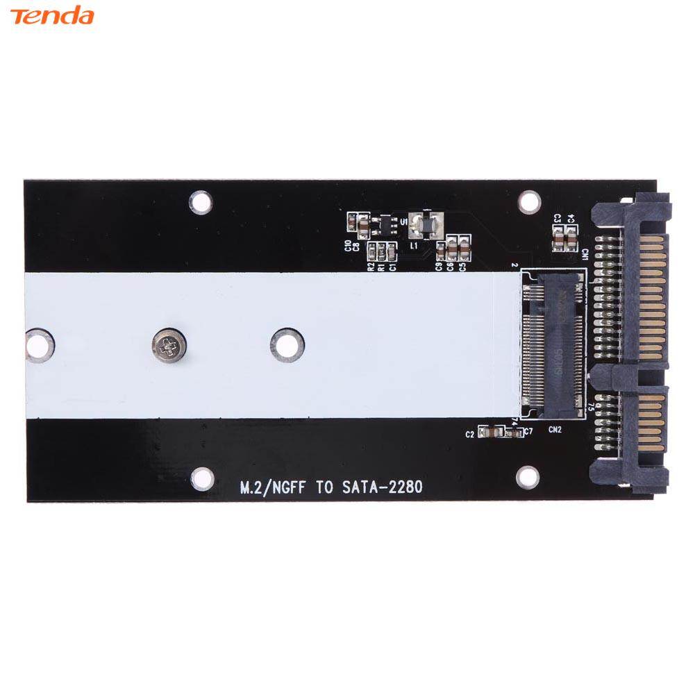 B key m.2 ngff ssd to 2.5in sata converter adapter card 2230-2280
