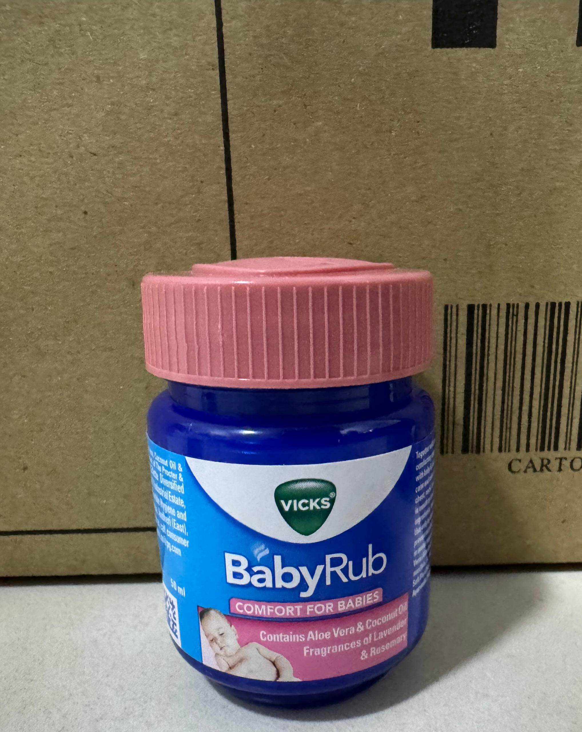 Vicks Baby Balsam Babyrub BabyBalsam Eucalyptus Vick Baby Rub