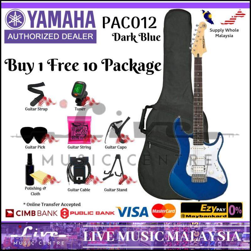 Yamaha PAC012 Pacifica Electric Guitar - Metallic Dark Blue (PAC 012/PAC-012) Malaysia