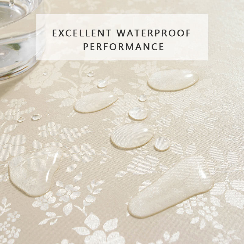 Waterproof Oil-proof Table Cloth Rectangle Table Cover Home Kitchen Wedding Tablecloth pvc Table Cloth For Kitchen Decoration
