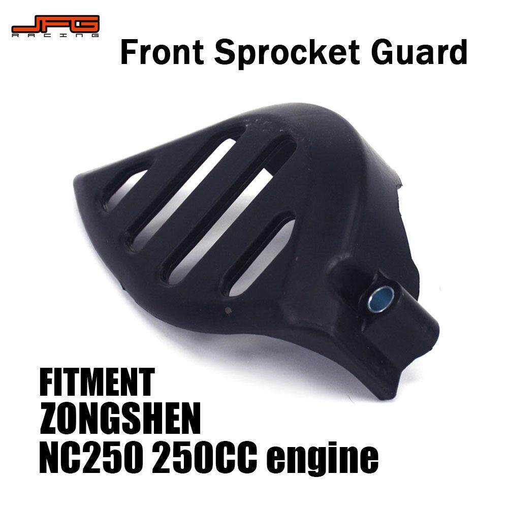 JFG RACING Motorcycle Plastic Front Chain Sprocket Guard Cover For