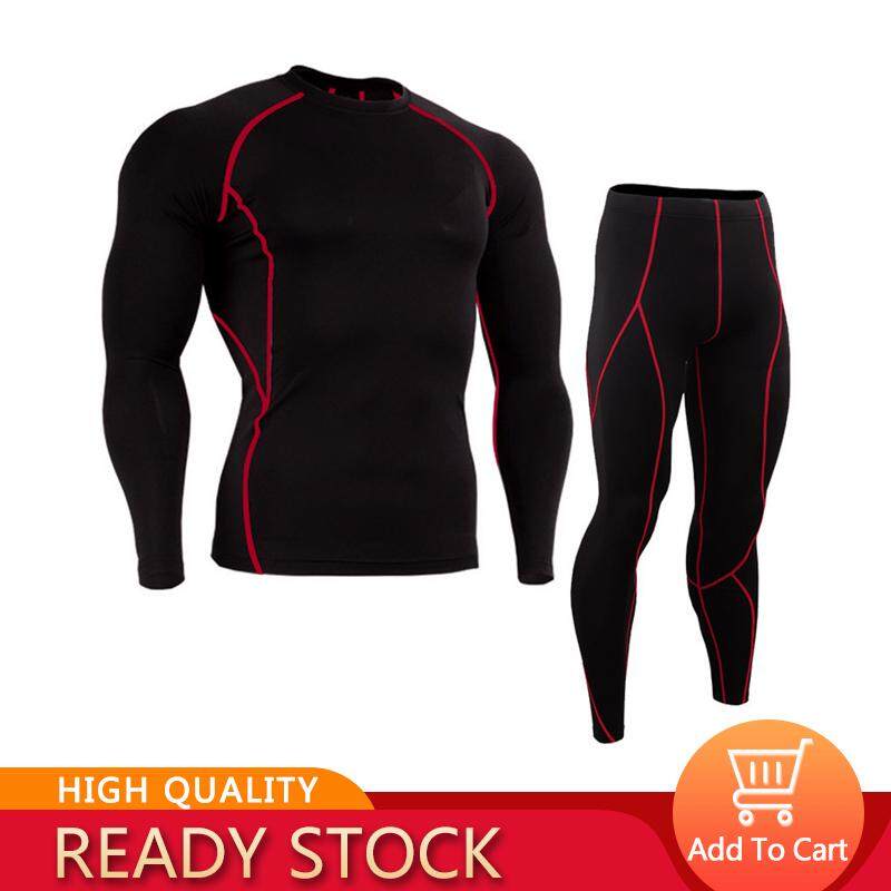 DS sports compressing for menTwopiece set Fitness sports running