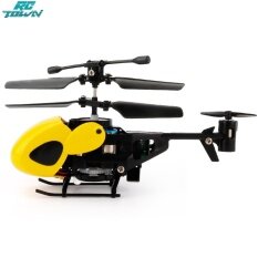 Mô hình máy bay trực thăng mini RCTOWN tay cầm hồng ngoại 2 kênh, gắn con quay hồi chuyển, kèm điều khiển từ xa và cáp sạc USB, đồ chơi hoạt hình phát triển trí tuệ cho trẻ em – INTL