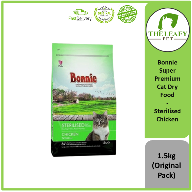 Bonnie super premium cat sales food