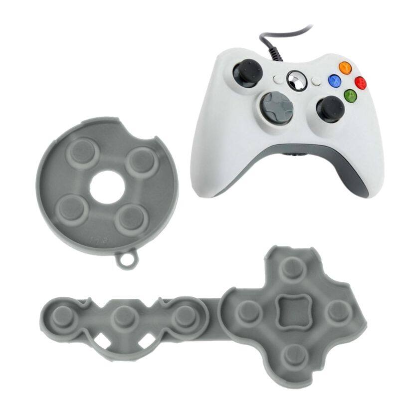 For Microsoft for Xbox 360 wireless Controller Replacement Conductive Rubber Contact Silicon Pad Button D-Pad repair Par