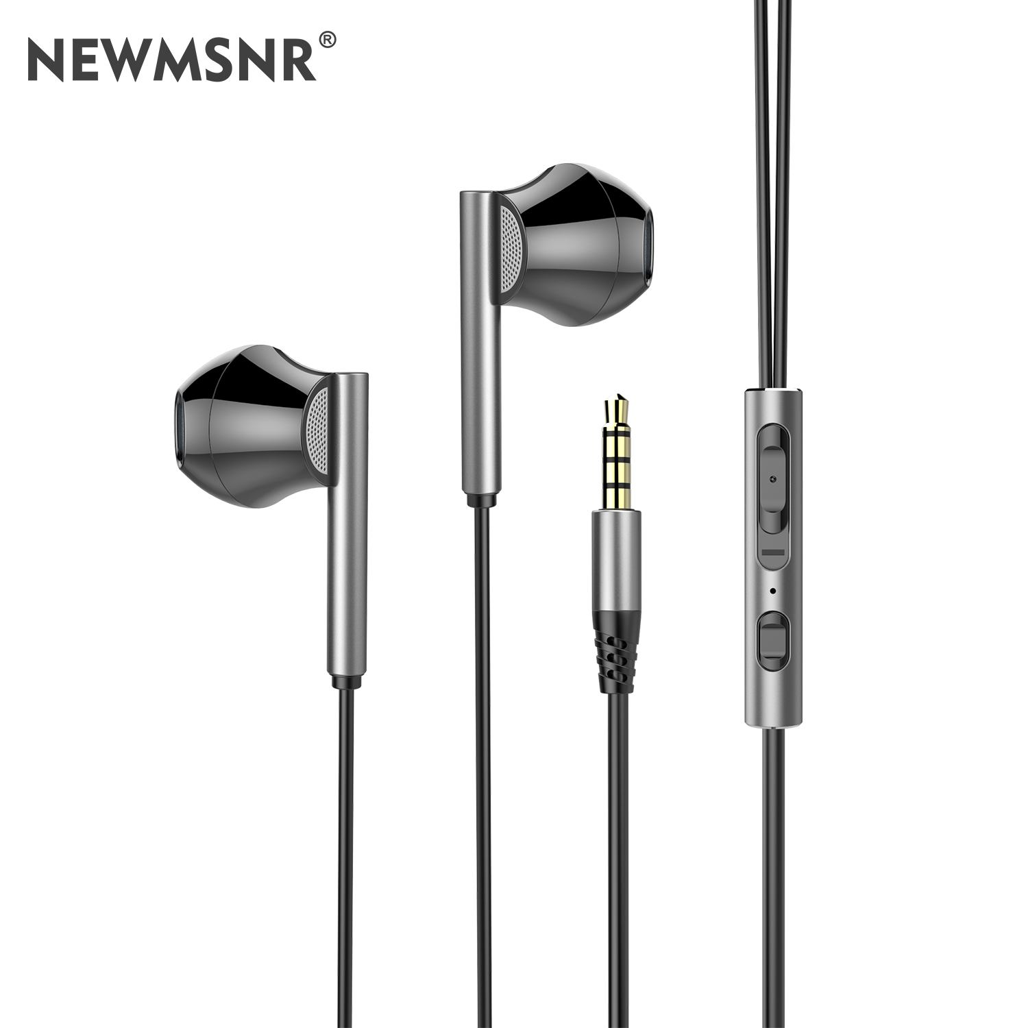 newmsnr 6d mental heavy bass earphones