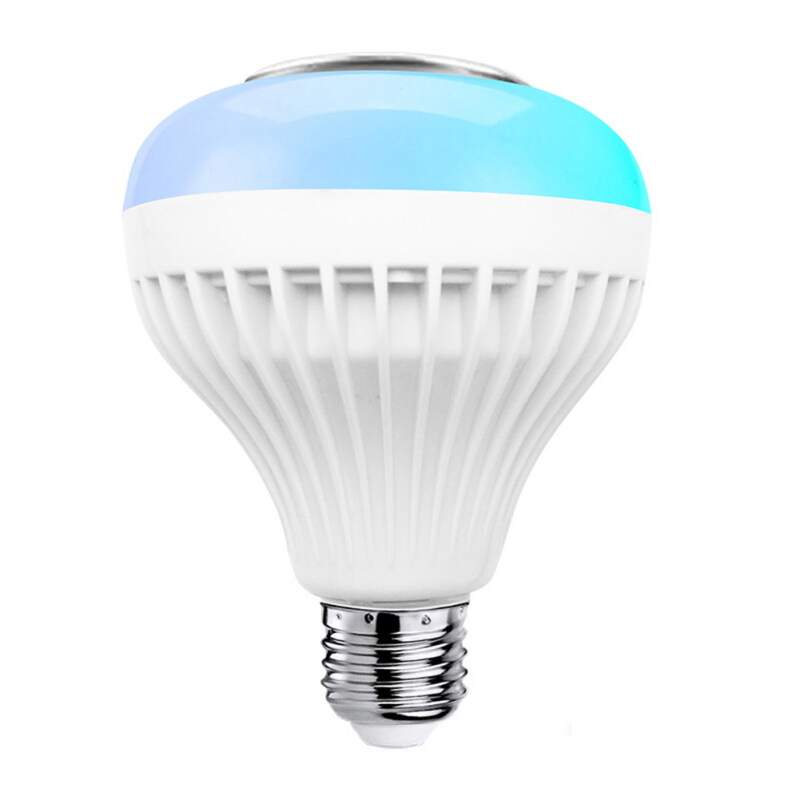 E27 LED Bóng Đèn Ma Thuật Lights RGB Đầy Màu Sắc Thay Đổi Bluetooth Thông Minh Đèn Chiếu Sáng Trang Trí Nội Thất