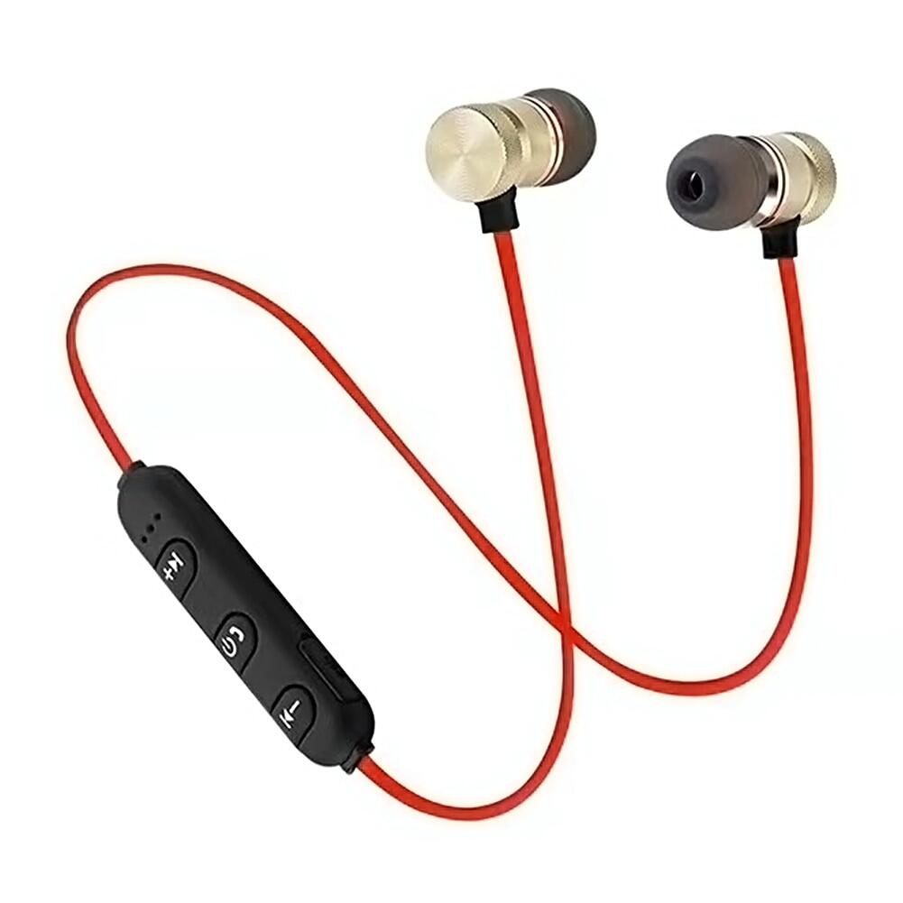 Tai Nghe Không Dây Tương Thích Bluetooth 4.1 Fone De Ouvido Tai Nghe Âm Thanh Nổi Đeo Cổ Tai Nghe Thể Thao Có Mic Cho Điện Thoại
