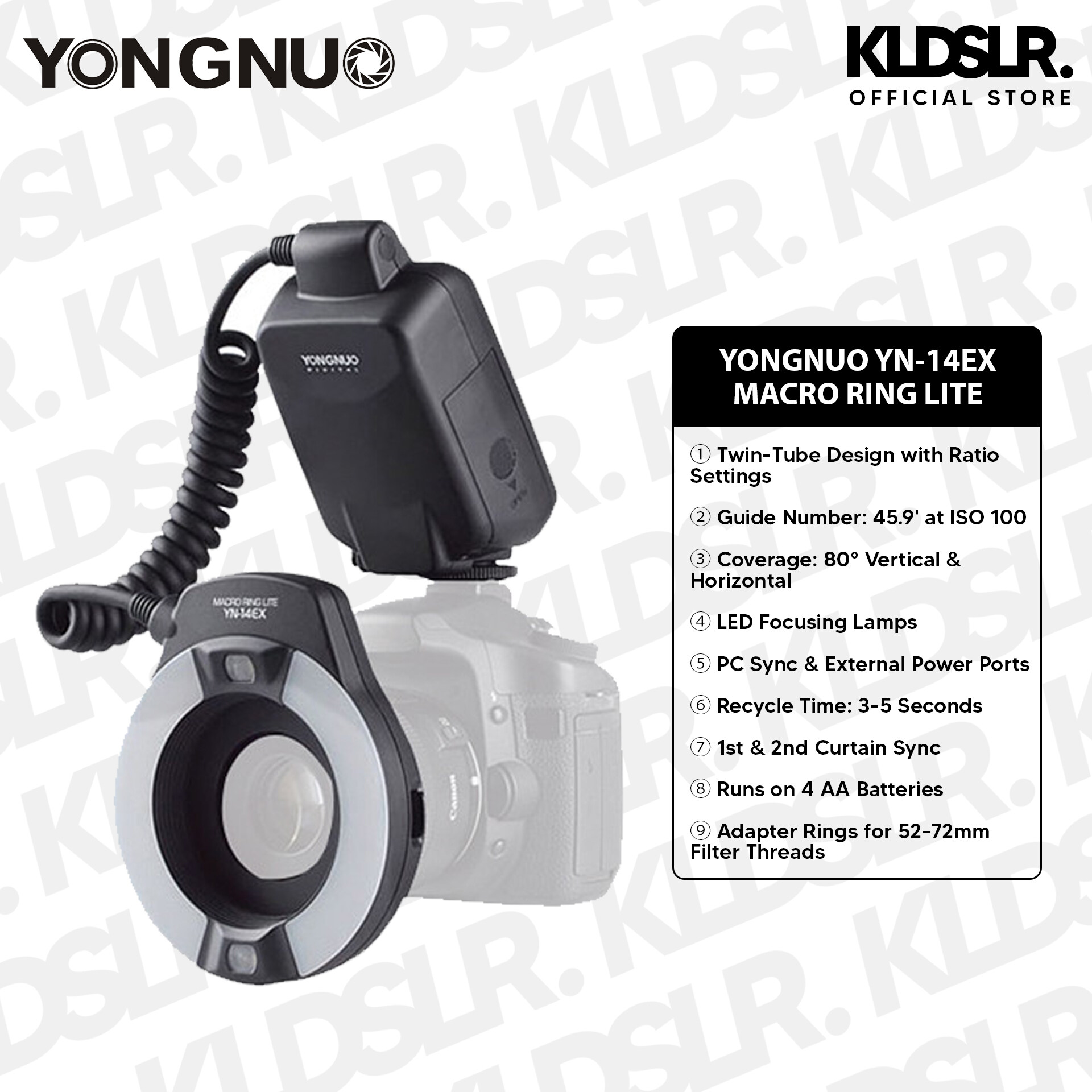 yn 14ex ring flash