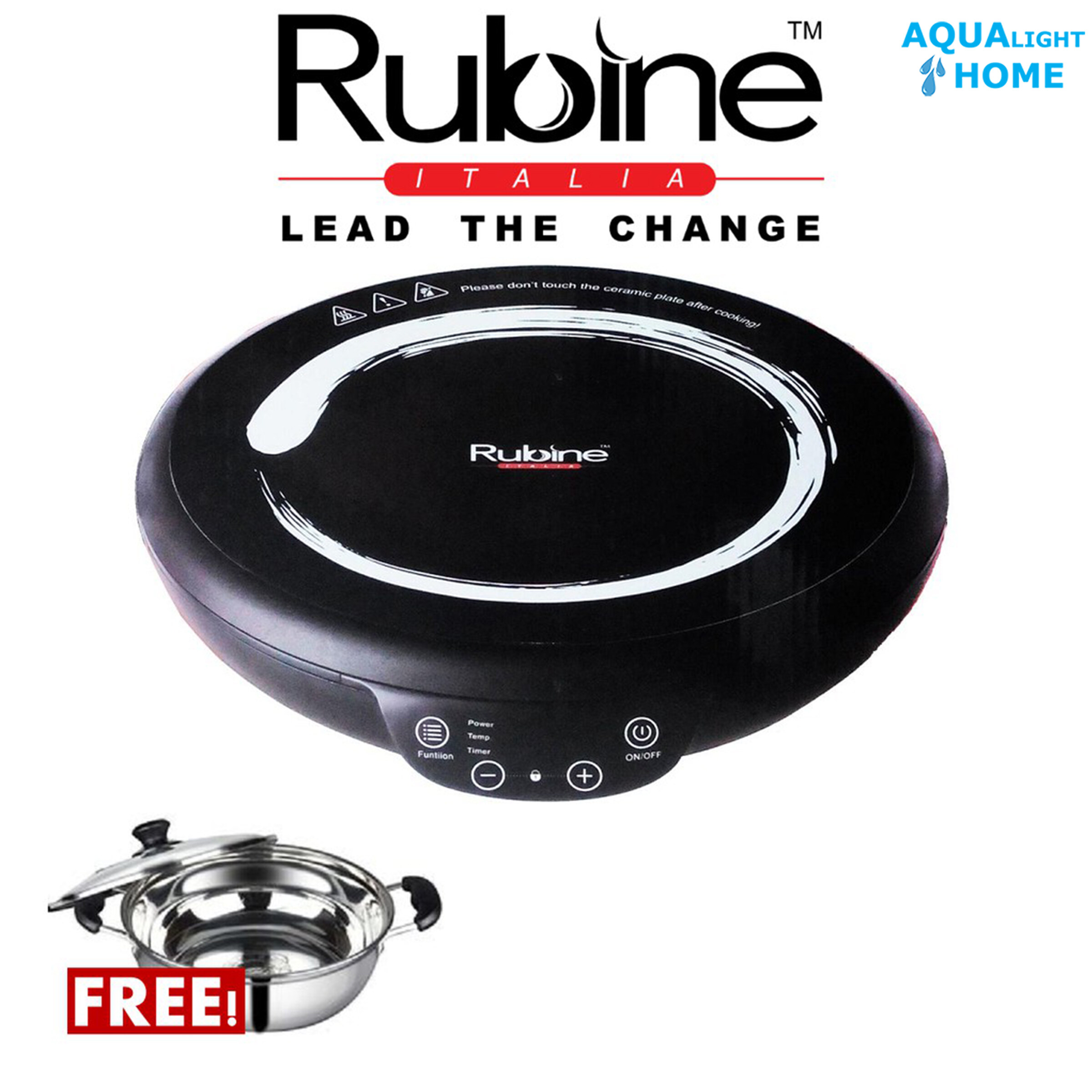 rubine induction hob