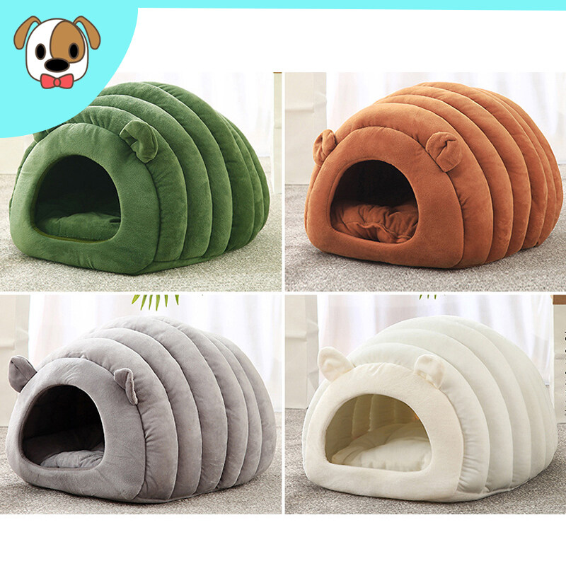 Giường Mèo Mùa Đông Thoải Mái Khi Ngủ Sâu Mới Thảm Nhỏ Giỏ Đựng Sản Phẩm Nhà Cho Mèo Vật Nuôi Lều Cozy Cave Giường Trong Nhà
