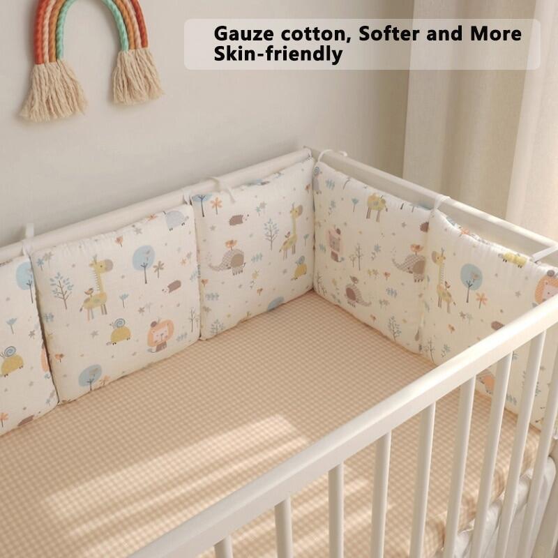 cot bed bumper set boy