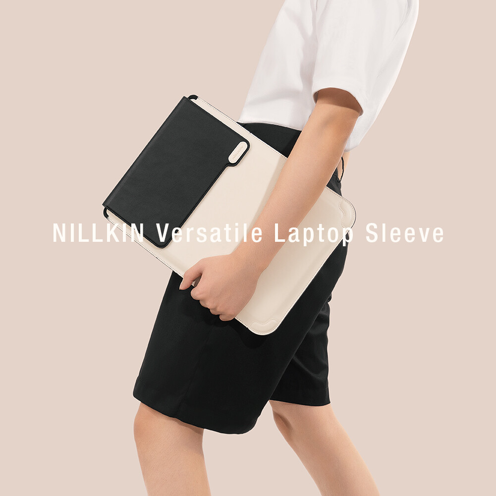 Nillkin 3 - Function Combination Laptop Sleeve Bag with Stand Function for MacBook 360 Protect Sleeve Bag with Laptop Stand ( 14 / 16 inch)