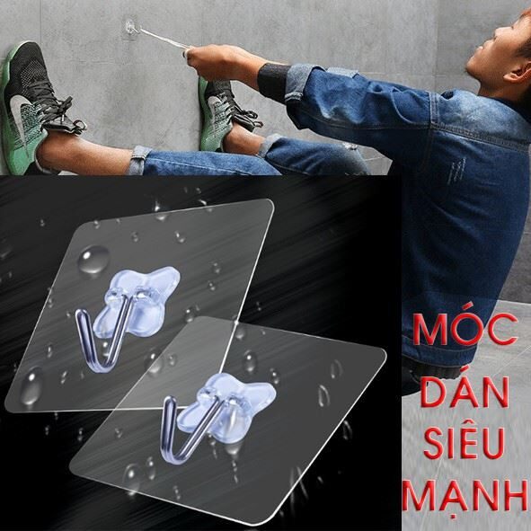 Combo 10 Móc Dính Siêu Dính Siêu Chắc.