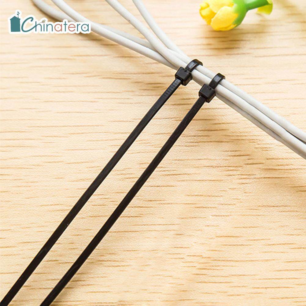 100pcs 10/15/20CM Wire Durable Plastic Nylon Strap Cord Tie Zip Cable! 