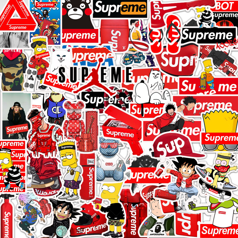 supreme sticker price