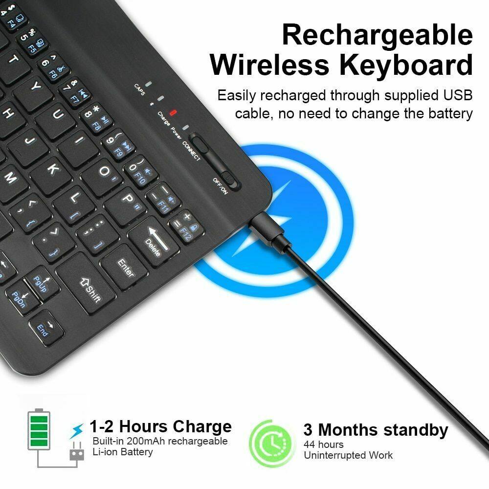 10inch bluetooth keyboard wireless and mouse wireless set for phone