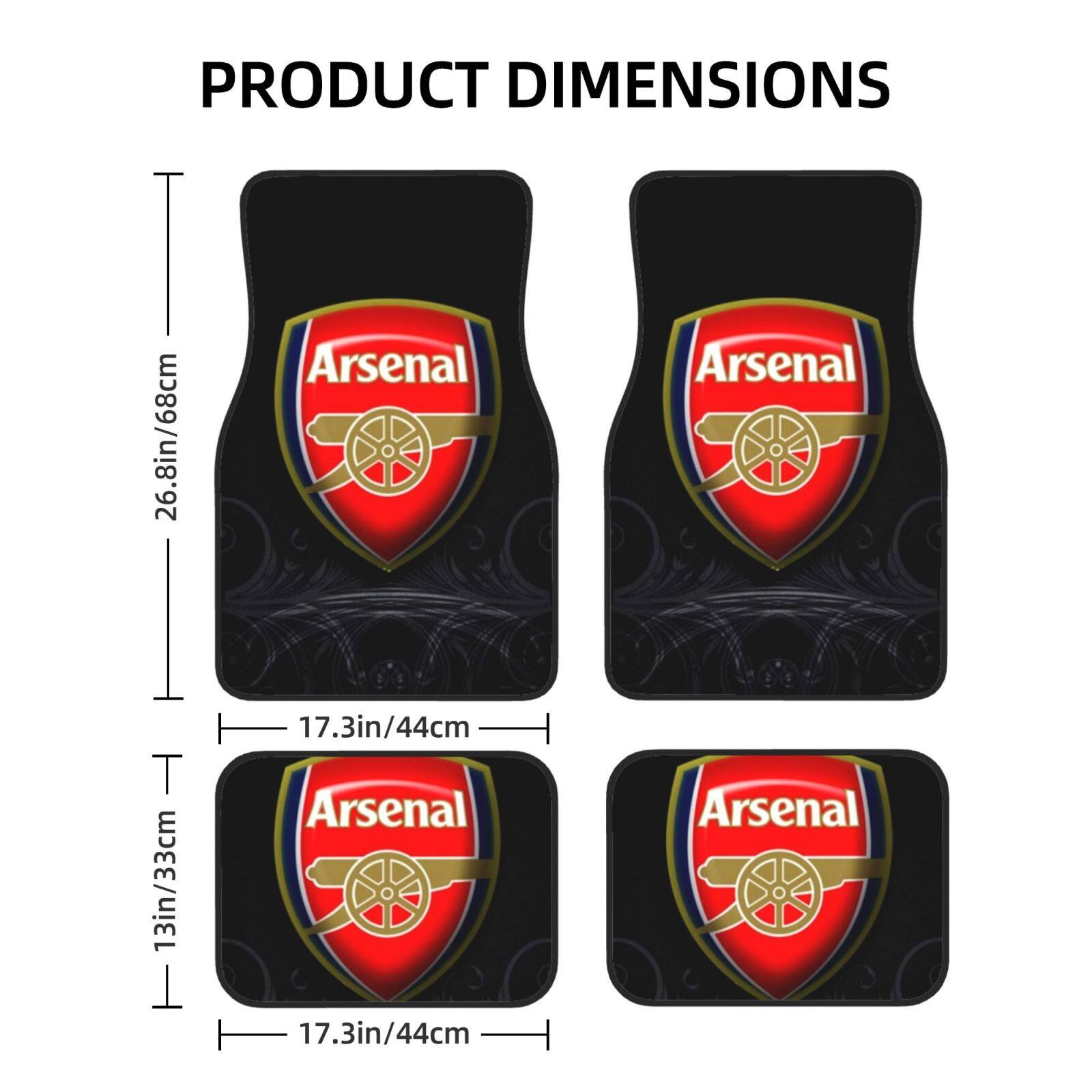 Arsenal car mats discount