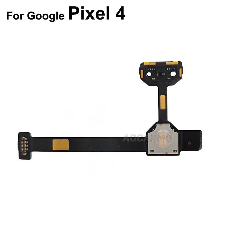 Aocarmo For Google Pixel 4 XL 4XL Rear Back Camera With Frame Proximity Ambient Flash Light Rion Flex Repair Part