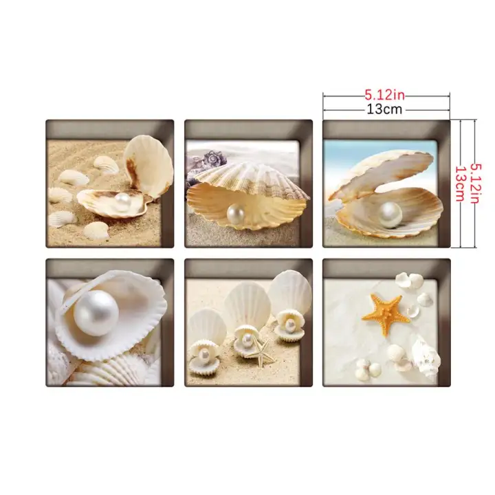 12pcs Non Slip Bathtub Stickers Tub Shower Tattoos Decals Waterproof 3D