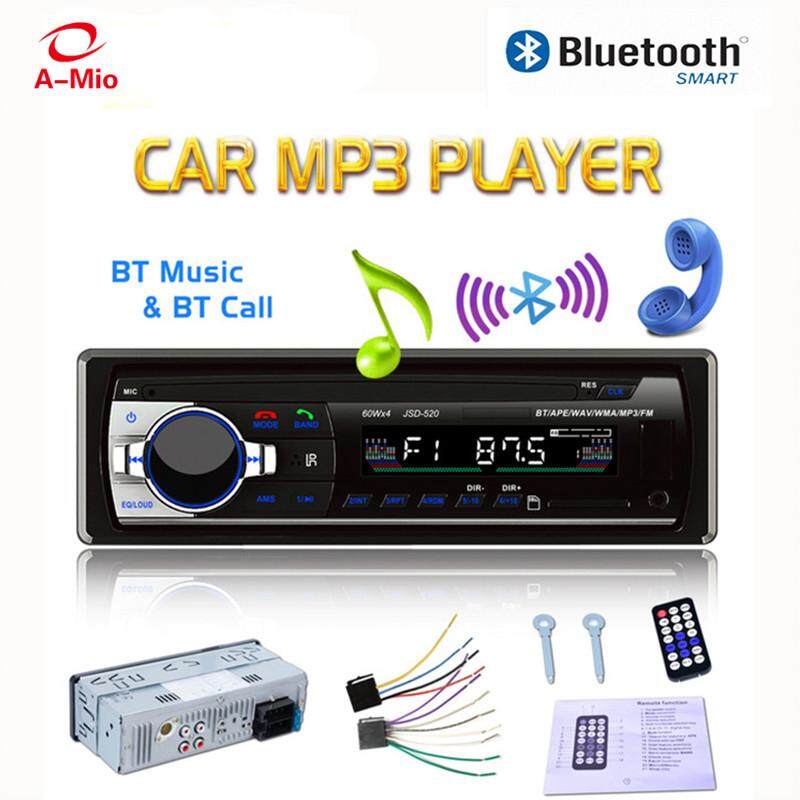 ราคา JSD520 Car Stereo Receivers Car Bluetooth MP3 Player with USB
