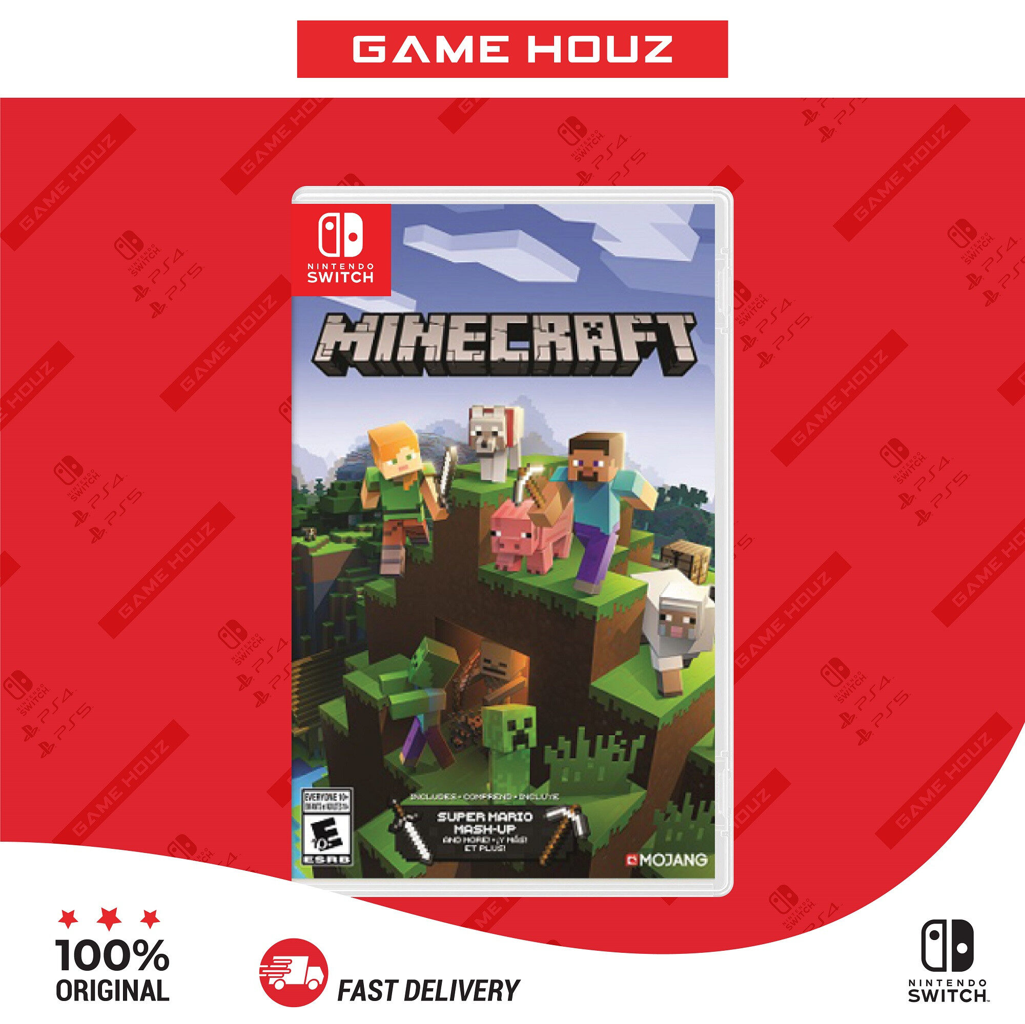 Jogo Switch Minecraft: Switch Edition – MediaMarkt