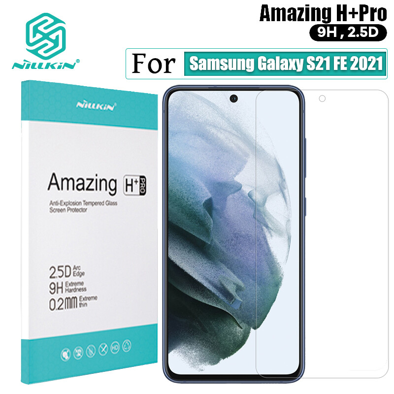 Nillkin Ultra Thin 9H Tempered glass for Samsung Galaxy S21 FE 2021 Screen Protectors H + Pro 0.22MM Anti-glare Explosion-Proof Protective Tempered Glass Film