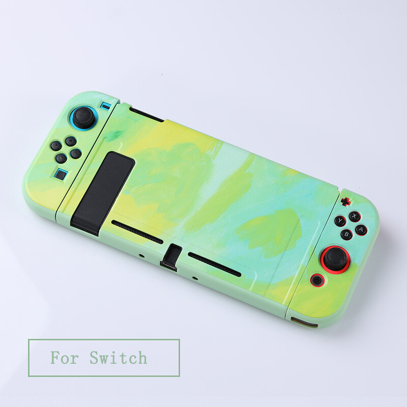 Disour for nintendo switch oled protective case for switch ns oled game shell host console tpu all-inclusive soft cover protection case