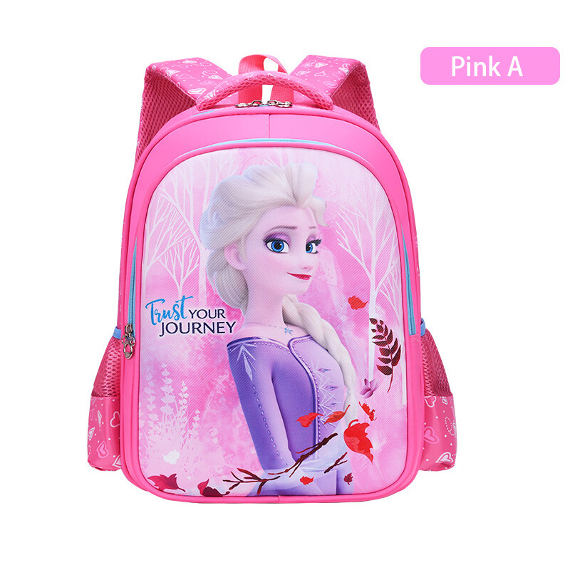 New Frozen 2 Elsa Cartoon Print School Bag Lovely Girls Backpack