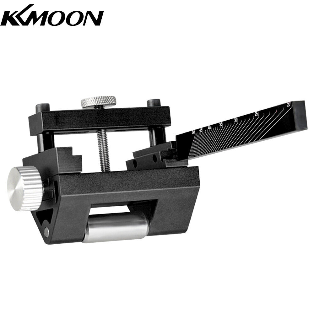 KKmoon Angle Adjustable Sharpener Woodworking Tool Sharpening Jig Clamping Adjustment Inclined Edges Wood Chisel Fixing Bracket