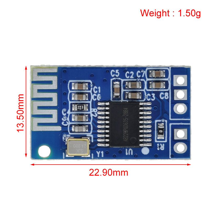 CA-6928 kỹ thuật số Bộ khuếch đại âm thanh điện Hội Đồng Quản Trị 5V loa âm thanh Bluetooth aplifier bảng mô-đun