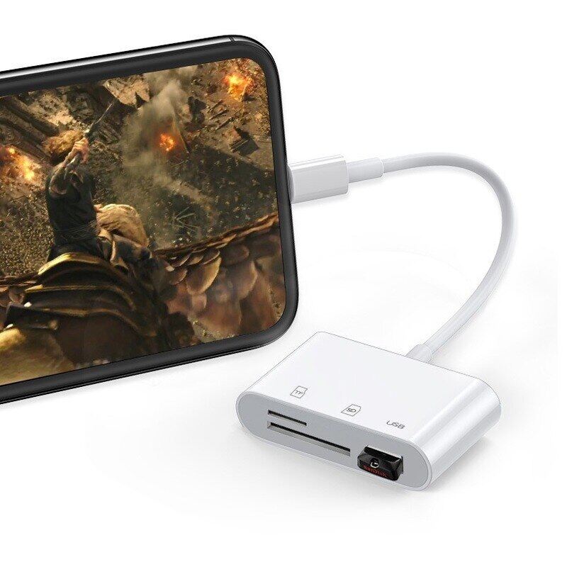 Type-C Adapter TF CF SD Memory Card Reader OTG Writer Compact Flash USB-C for IPad Pro Huawei for Macbook USB Type C Cardreader