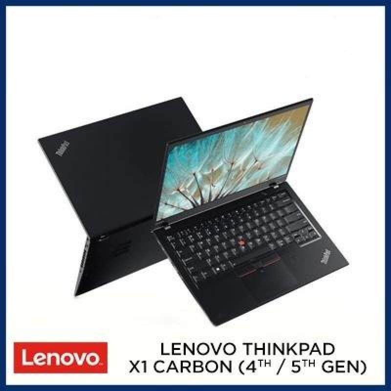 Refurbished Lenovo X1 Carbon / Intel Core i5 / 4GB RAM / 128GB SSD / One Month Warranty Malaysia