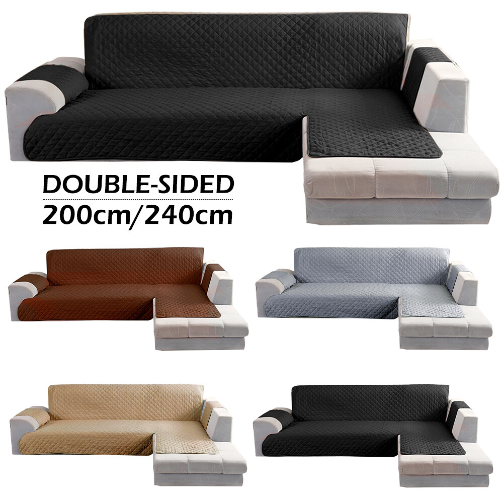 【On Sale Cleaning Warehouse】Sofa Set L Shape Sofa Cover Part Sofa Cover Chaise Lounge Cover Reversible Sofa Cover Furniture Protection Cover Suitable 【On Sale Cleaning Warehouse】Sofa Set L Shape Sofa Cover Part Sofa Cover Chaise Lounge Cover Reversible Sofa Cover Furniture Protection Cover Suitable