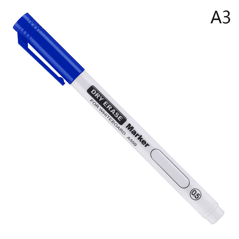 Behoo Erasable whiteboard pen extremely thin 0.5MM dry erasing pen office examination waterproof marker pen