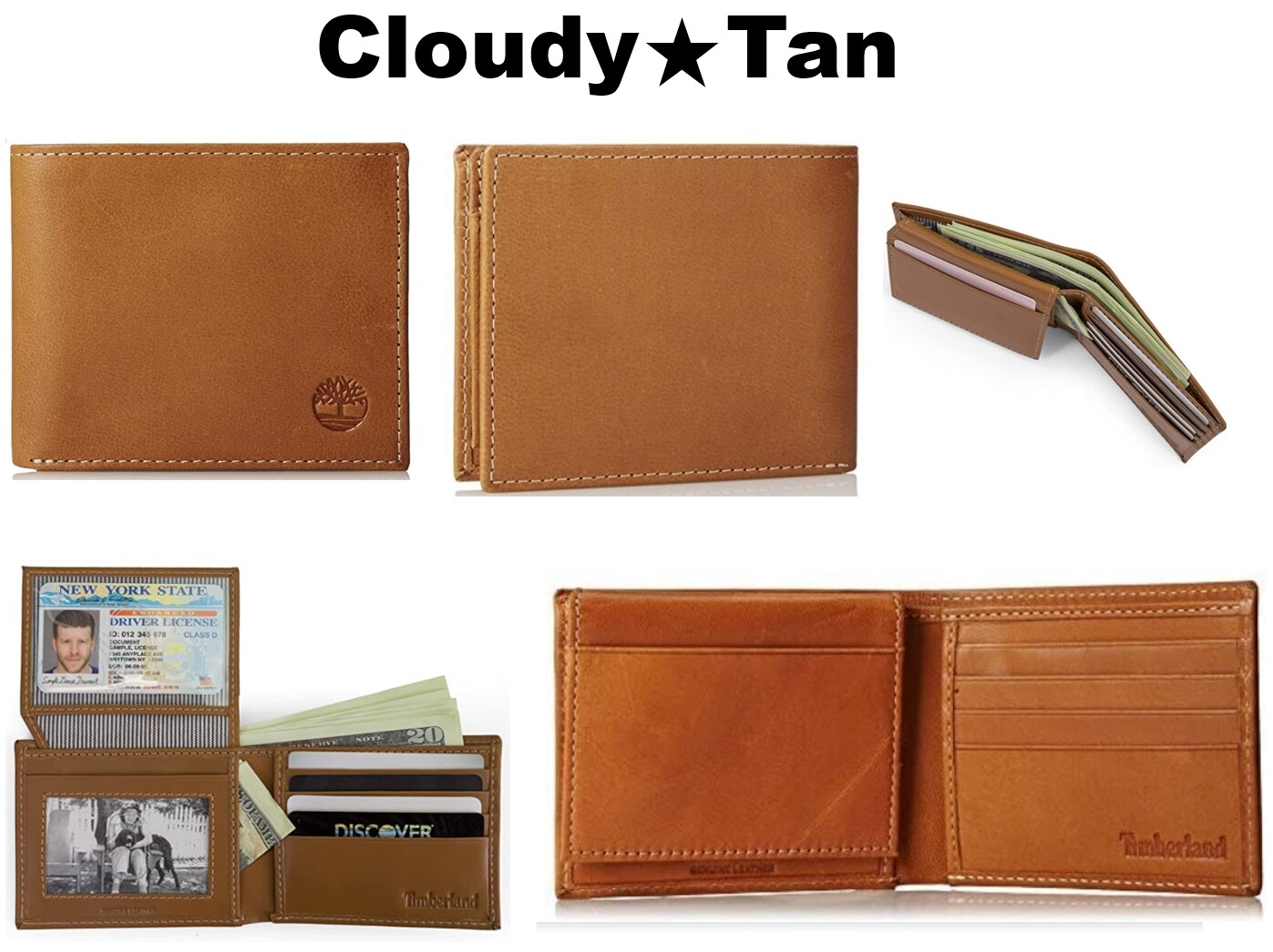 Ví Nam Da Thật Timberland, Passcase